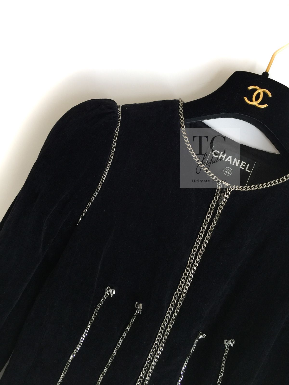 100万 貴重すぎる シャネル ジャケット CHANEL 最高級 ブラック 100万 貴重すぎる シャネル ジャケット CHANEL 最高級 ブラック