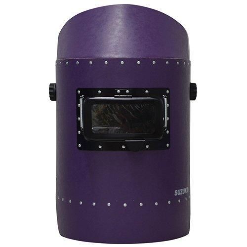 スター電器 スズキット ヘルメット面 パープル P-899 用途 溶接時 の 溶接 ヘルメット 面 溶接 板金 建築 建設 鉄工 鉄骨 保護面