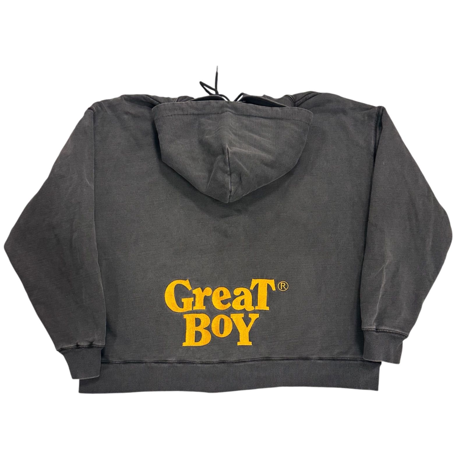 70】greatLAnd ORIGINAL GREAT BOY ZIP UP HOODIE グレートランド