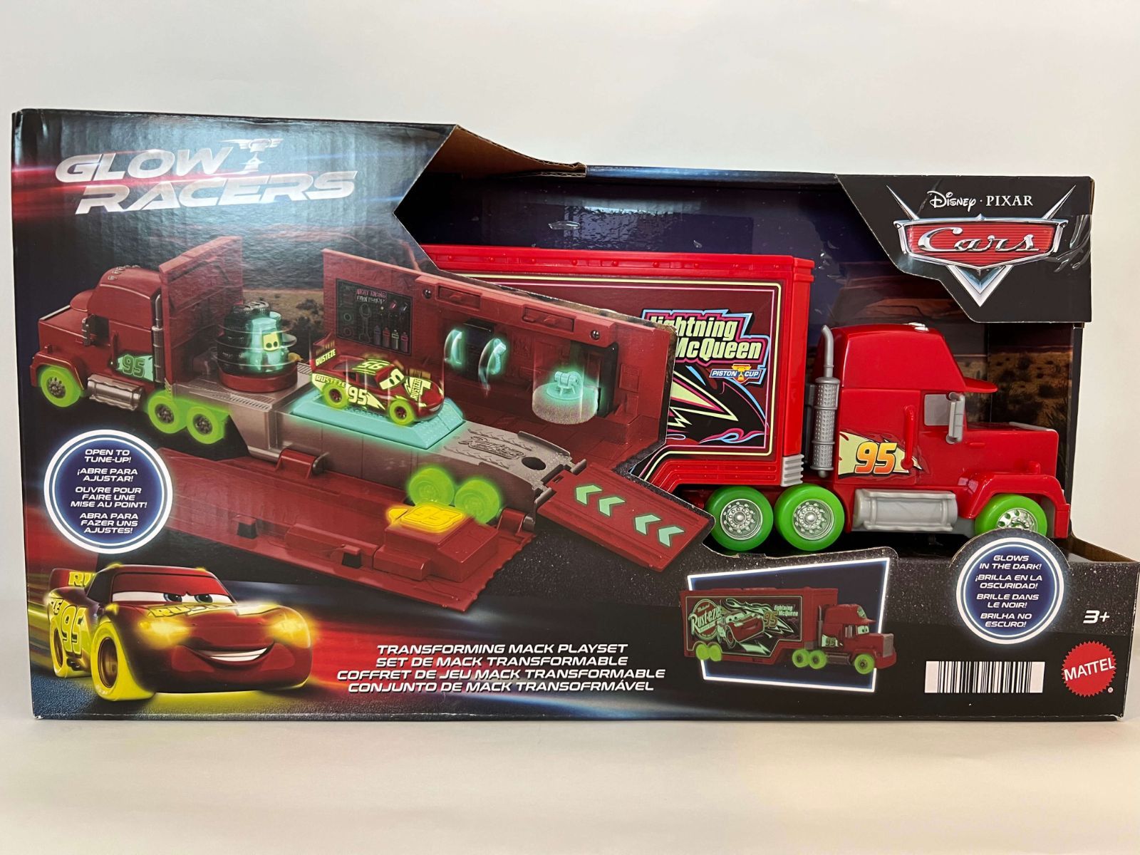 カーズ : マテル MATTEL レーサーズ CARS プレイセット グロー