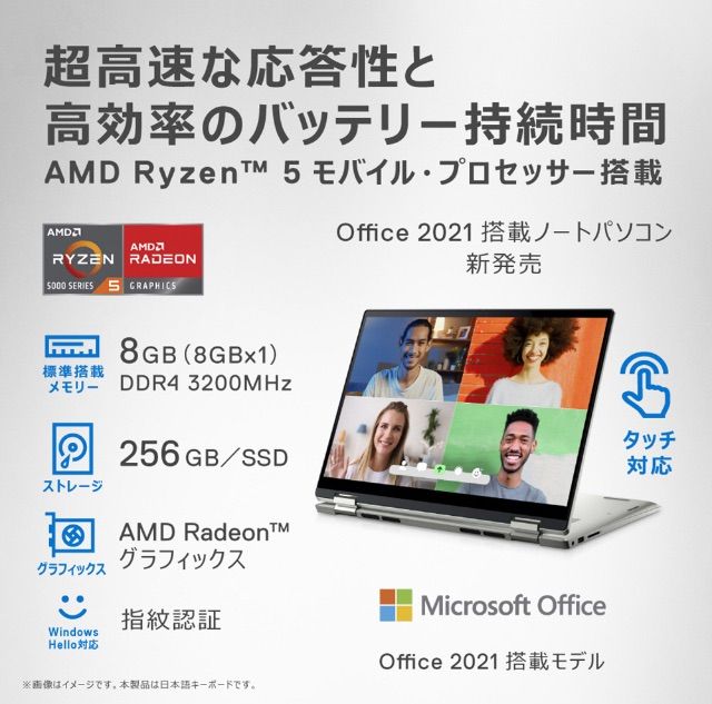 DELL ノートパソコン Inspiron MI764CP-CHHBC 展示品 展示保証☆DELL ノートパソコン 2-in-1 MI764CP-CHHBC 14型