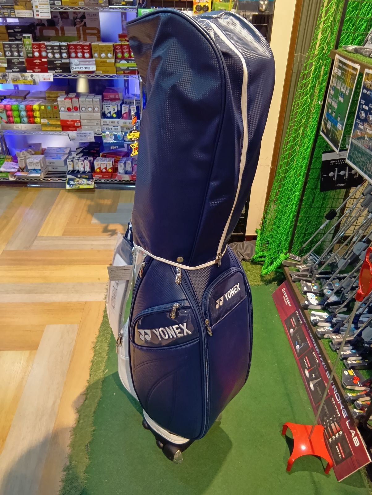 新品未使用！YONEX キャスター付きボールバッグ YONEX 20%OFF& YONEX［ヨネックス］ テニス/ソフトテニス 用品
