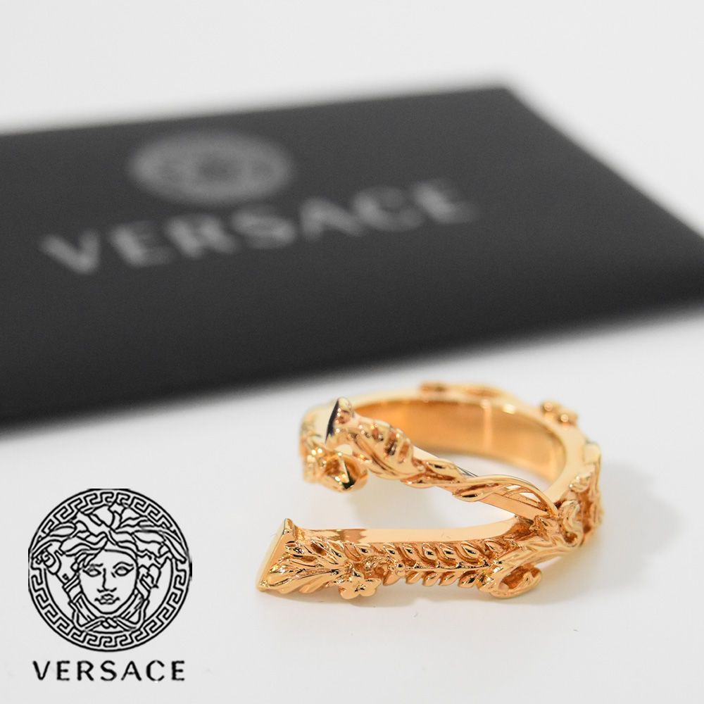 ヴェルサーチ 指輪 リング メンズ VERSACE ゴールド 1008779