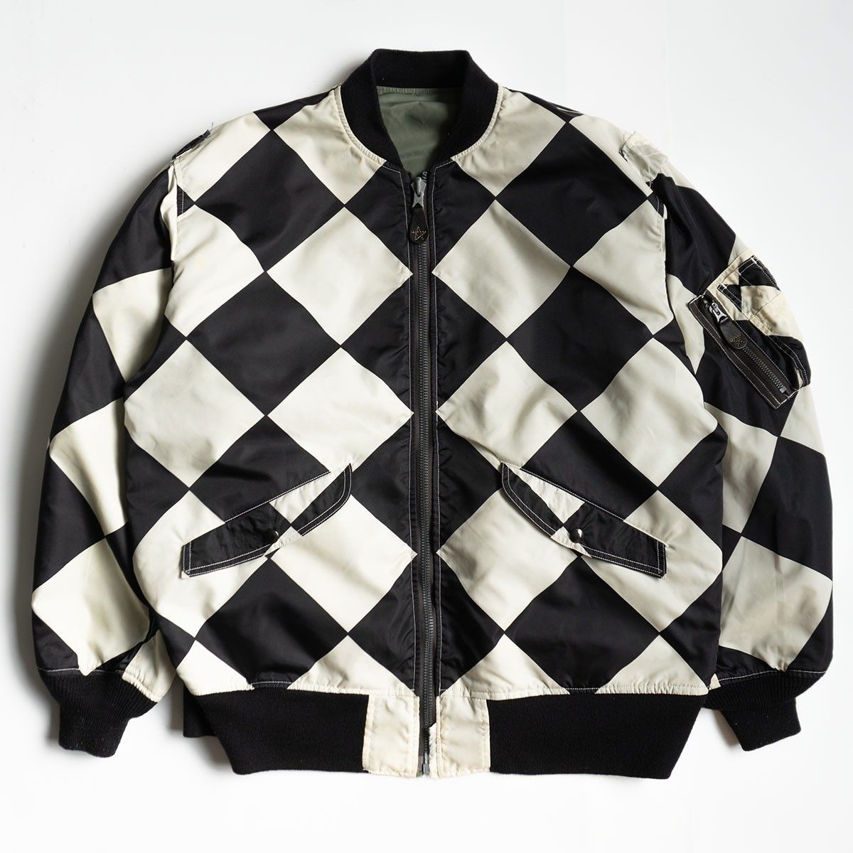 【極美品 BEAMS別注】FLAGSTUFF バズリクソン L-2A 36 希少】BUZZ RICKSON'S×FLAGSTUFF×BEAMS【L-2A フライト