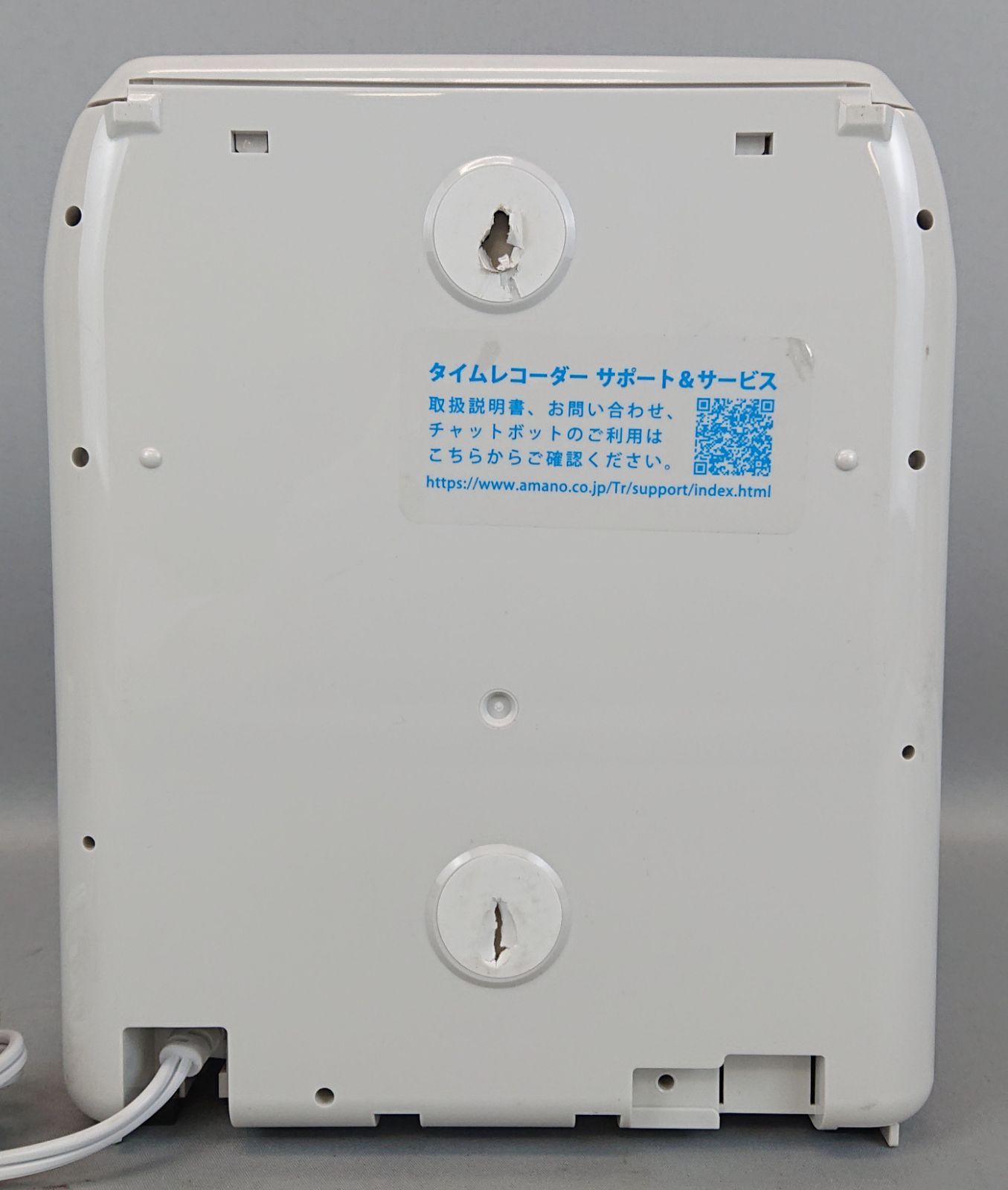 BX2000AMANO 通電打刻確認済み(画像3.4) BX2000｜電子タイムレコーダー｜勤怠管理のアマノ株式会社