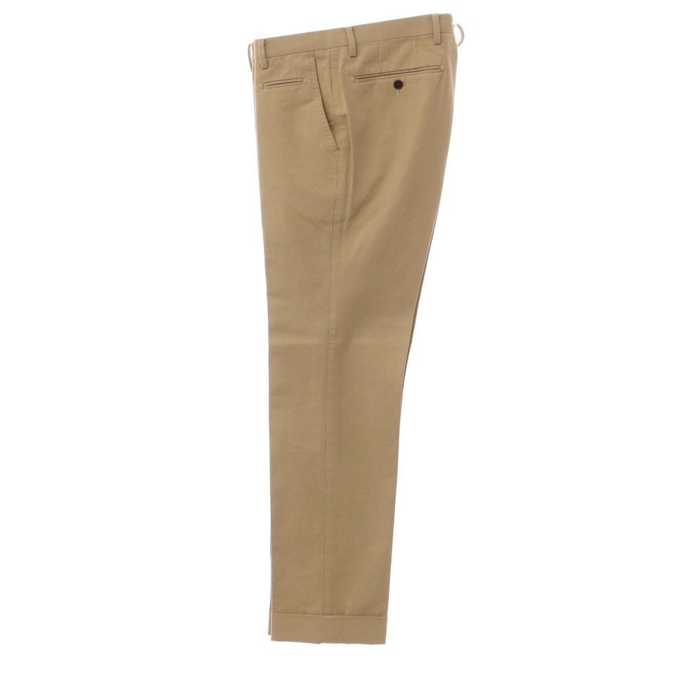 【中古】エトネ ETONNE コットンツイル カジュアルスラックス パンツ ベージュ【サイズS】【メンズ】-5