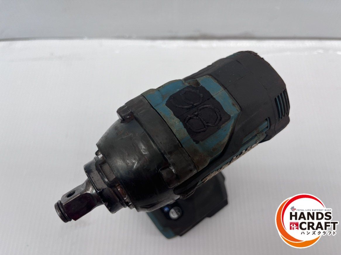 本体上彫り跡 手元ライト接触悪い