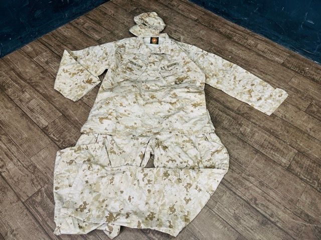 ミリタリー ７点セット デザートマーパット 上下 フード付ジャケット ケース等 CASE XM 3 514234