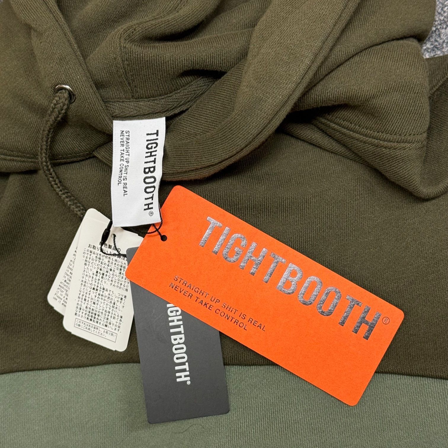 新品 TIGHTBOOTH PRODUCTION 23AW FOCKER HOODIE FW23-TBKB08 刺繍 