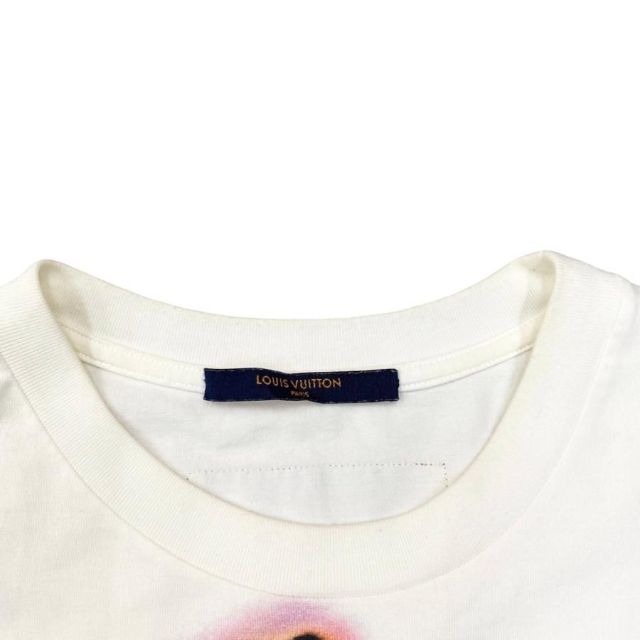 Louis Vuitton ロゴTシャツ ホワイト・オレンジ