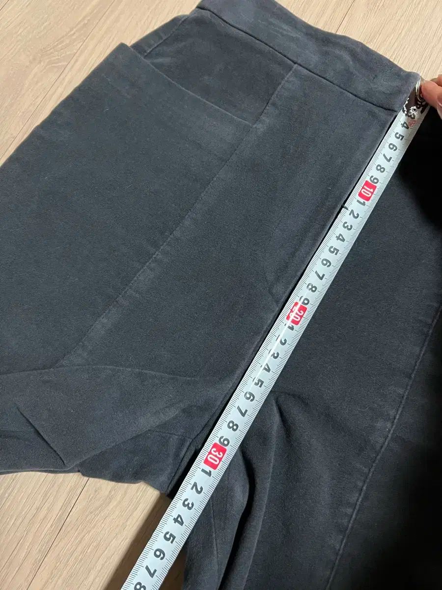 ☢ The HANDSOME the CASHMERE ポケット クロップド パンツ スラックス ズボン