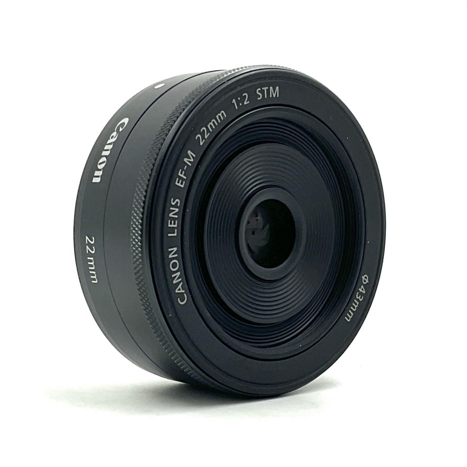 全額返金保証 最速発送 Canon EF-M22mm F2 STM 動作 済