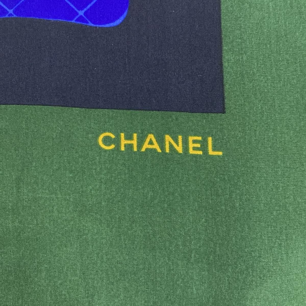 CHANEL 【中古】｜CHANEL シャネル スカーフ マトラッセ柄