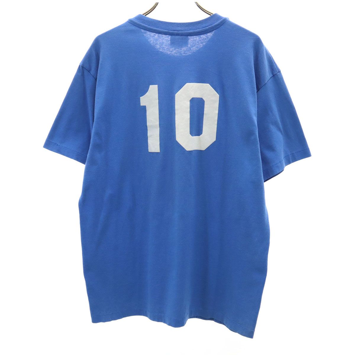 Hanes ヘインズ 80s 90s USA製 オールド 半袖 Tシャツ L 青 Fifty 
