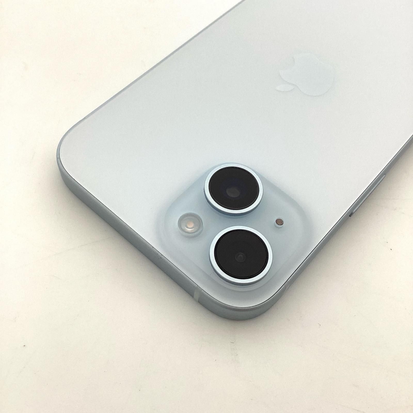 iPhone 15 256GB ブルー SIMフリー 白ロム 美品 動作確認済 86