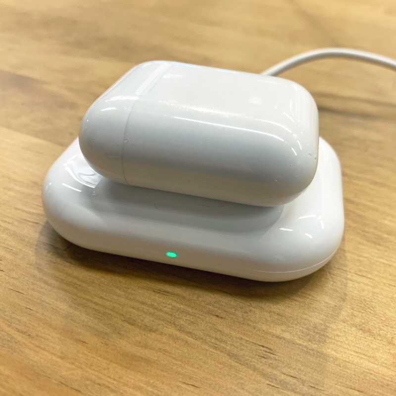 新品 未開封 】 HAMADENCHI AirPodsPro/2nd用 Qi認証ワイヤレス充電器