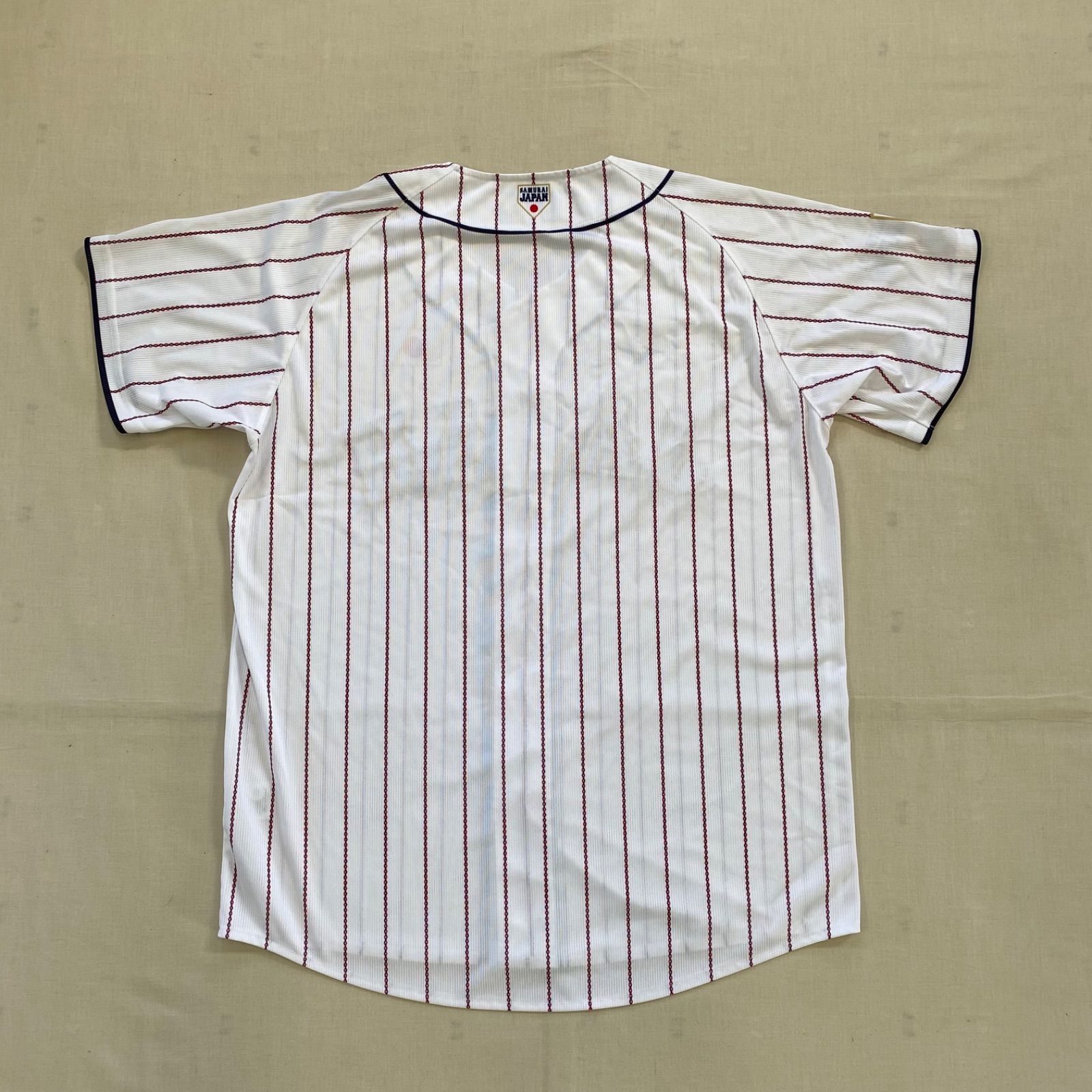 侍ジャパン日本代表レプリカユニホーム背番号なし JAPANロゴ刺繍MIZUNO製 侍ジャパン日本代表レプリカユニホーム背番号なし JAPANロゴ刺繍