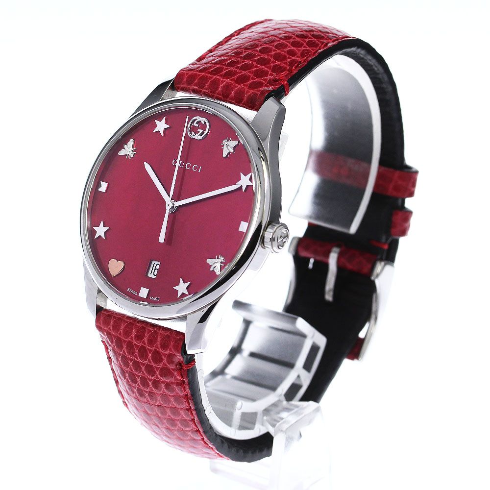グッチ GUCCI 126.4/YA126584 Gタイムレス デイト クォーツ 