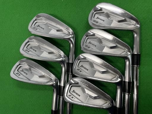 中古】 ダンロップ SRIXON ZX7 Mk II 8S アイアンセット IR NS
