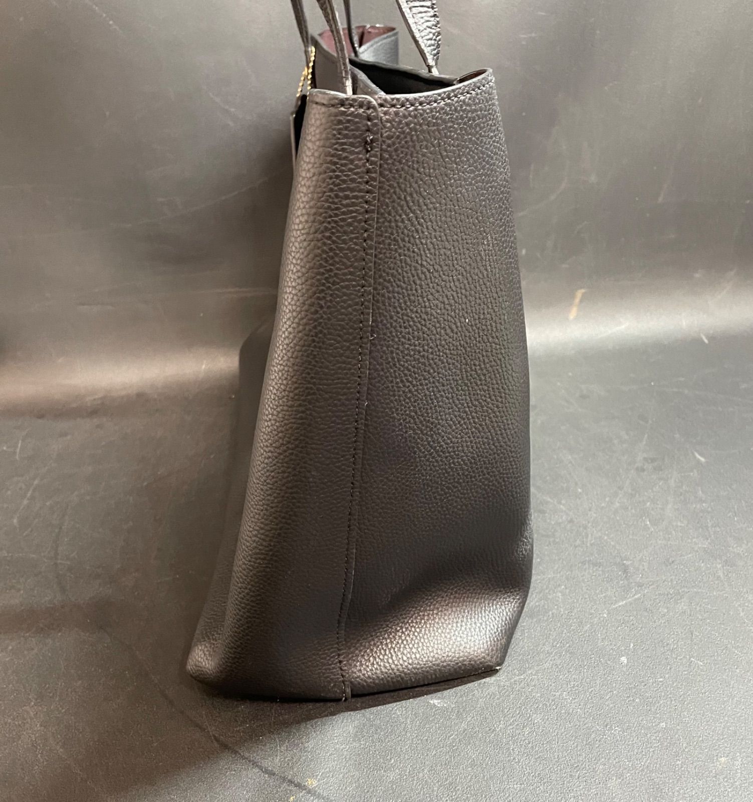 SA1【中古品】COACH コーチ トートバック レザー ブラック 黒