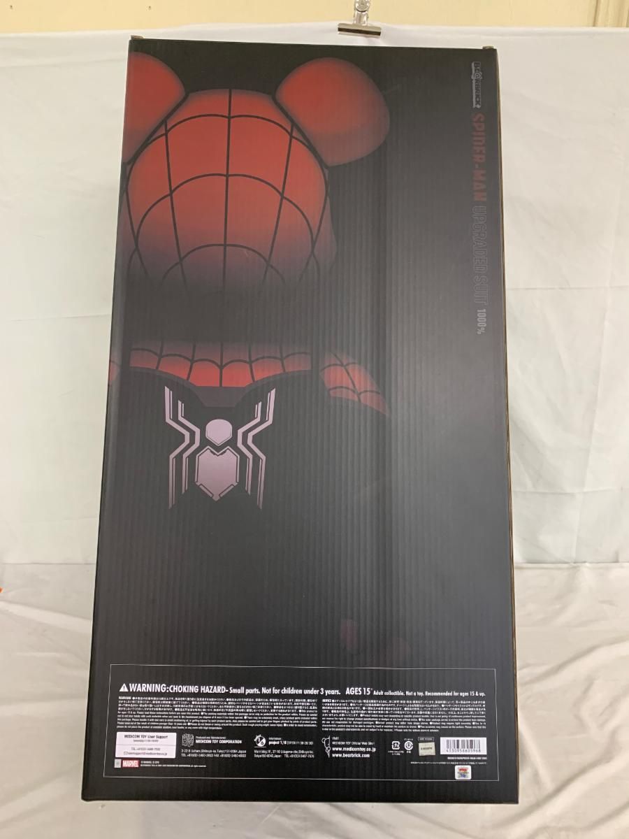 BE@RBRICK SPIDER-MAN UPGRADED SUIT 1000％ - メルカリ