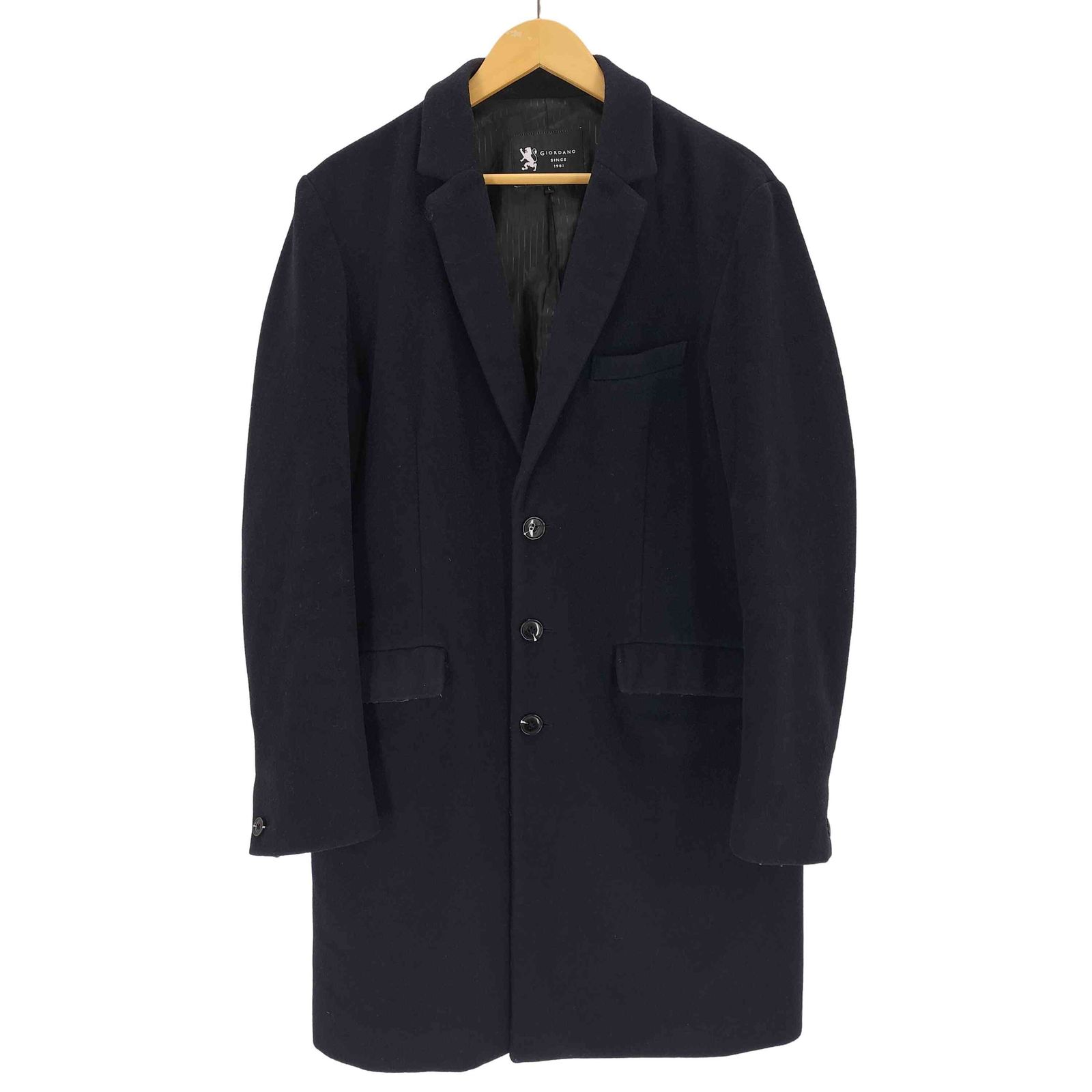 ユーズドフルギ USED古着 giordano チェスターコート メンズ JPN：L 