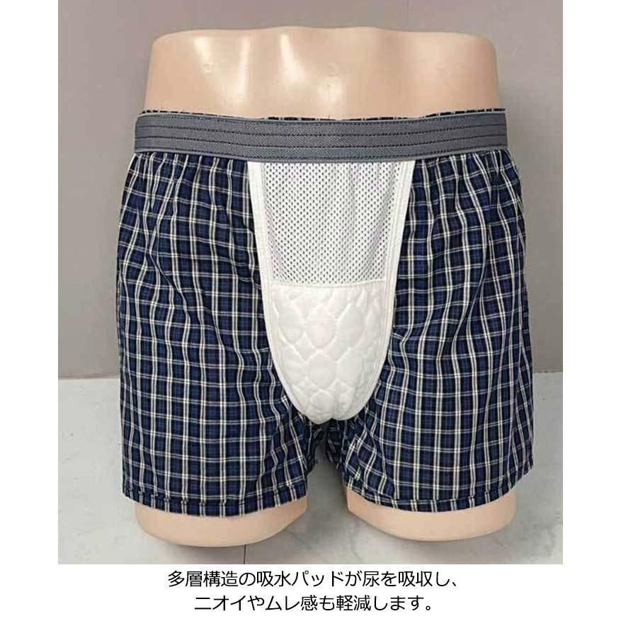 お尻パッド付き 尿漏れパンツ