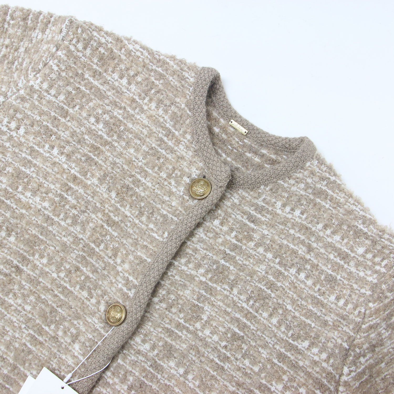 新品】Mila Owen ミラ オーウェン ジャケット ベージュ系 サイズ:0(S