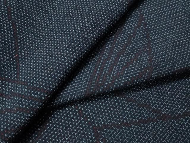 平和屋着物○本塩沢 吉祥文 正絹 逸品 CAAU1906yc