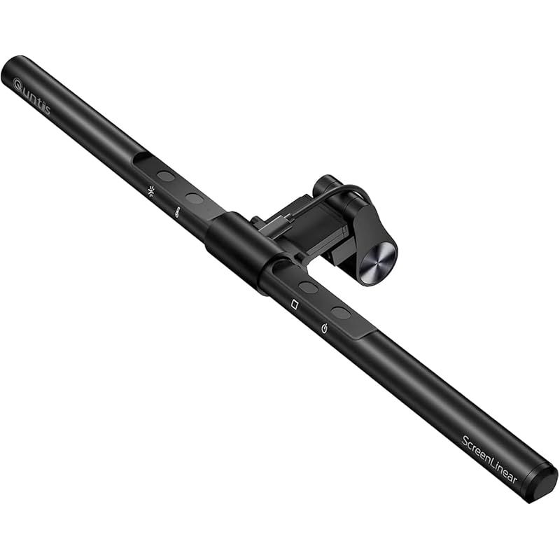 Quntis モニターライト バーライト 40cm モニター掛け式ライト デスクライト 昼白/昼光/電球色 演色性Ra?98 照度?700Lux 無段階色温度と輝度調整 目に優しい 省スペース USBライト 厚さ0.7-3.5cmのモニター対応 Basic