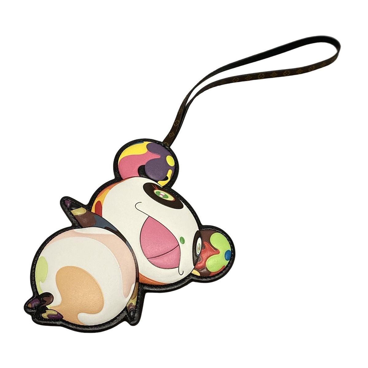 LOUIS VUITTON ルイ・ヴィトン ポルト クレ パンダ キーホルダー Louis