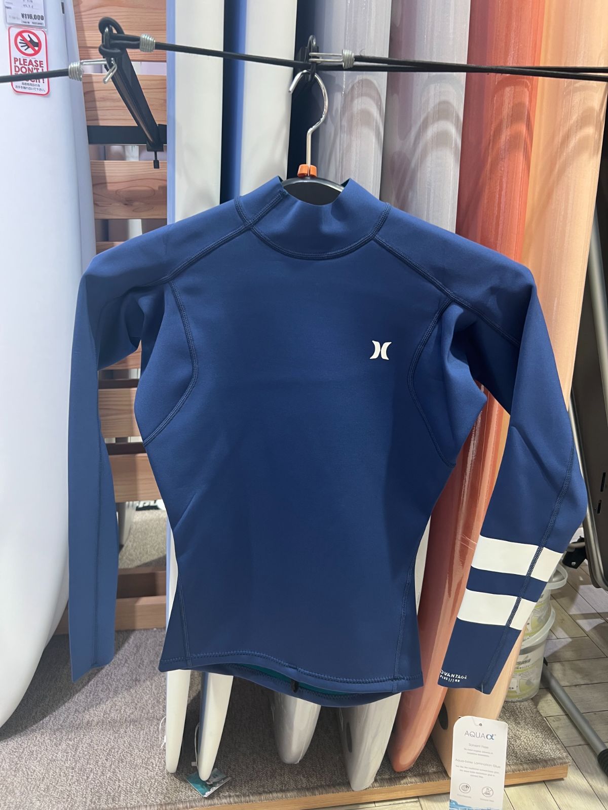 ＃新品未使用　＃Hurleyタッパー　1mm 新品未使用 HURLEY【タッパー】(水温目安： 22～25℃) MENS