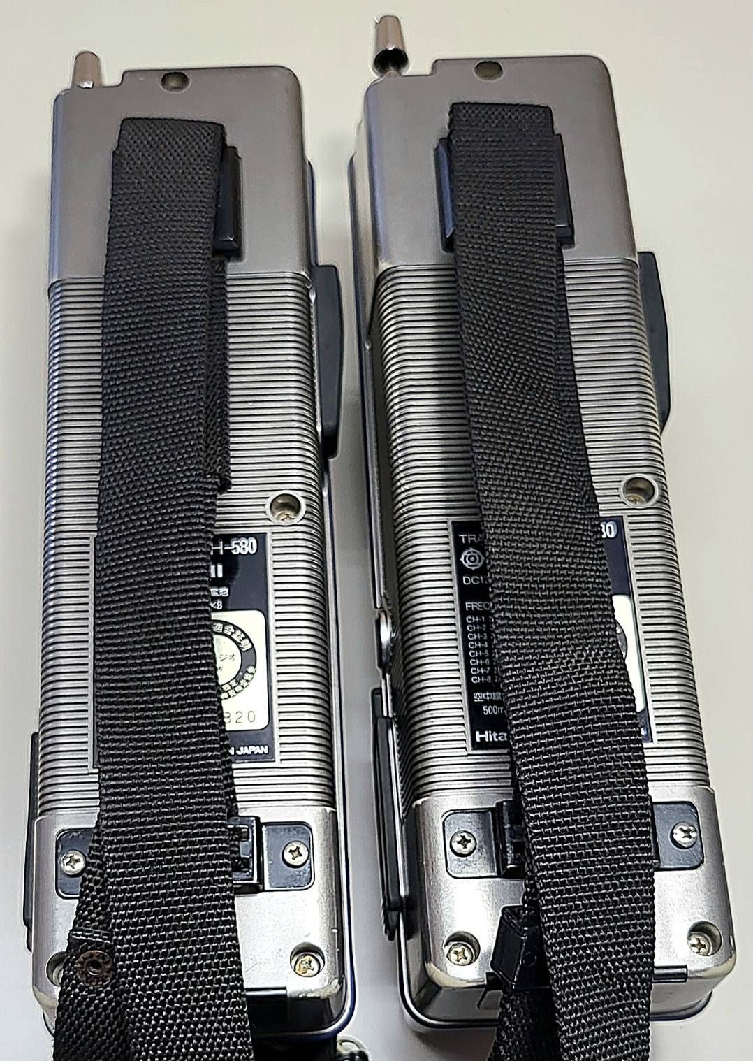 2台セット HITACHI 日立 CH-580 トランシーバー ジャンク品 Y80 日立 HITACHI トランシーバー CH-580 CB無線機 通電のみ確認