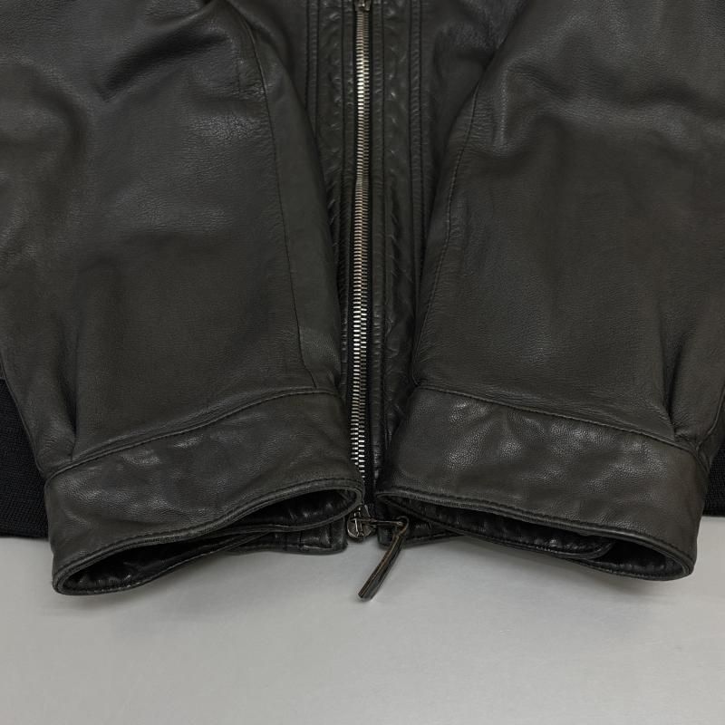 うエンリ・ベグリン 黒 レザー ジャケット うエンリ・ベグリン 黒 レザー ジャケット