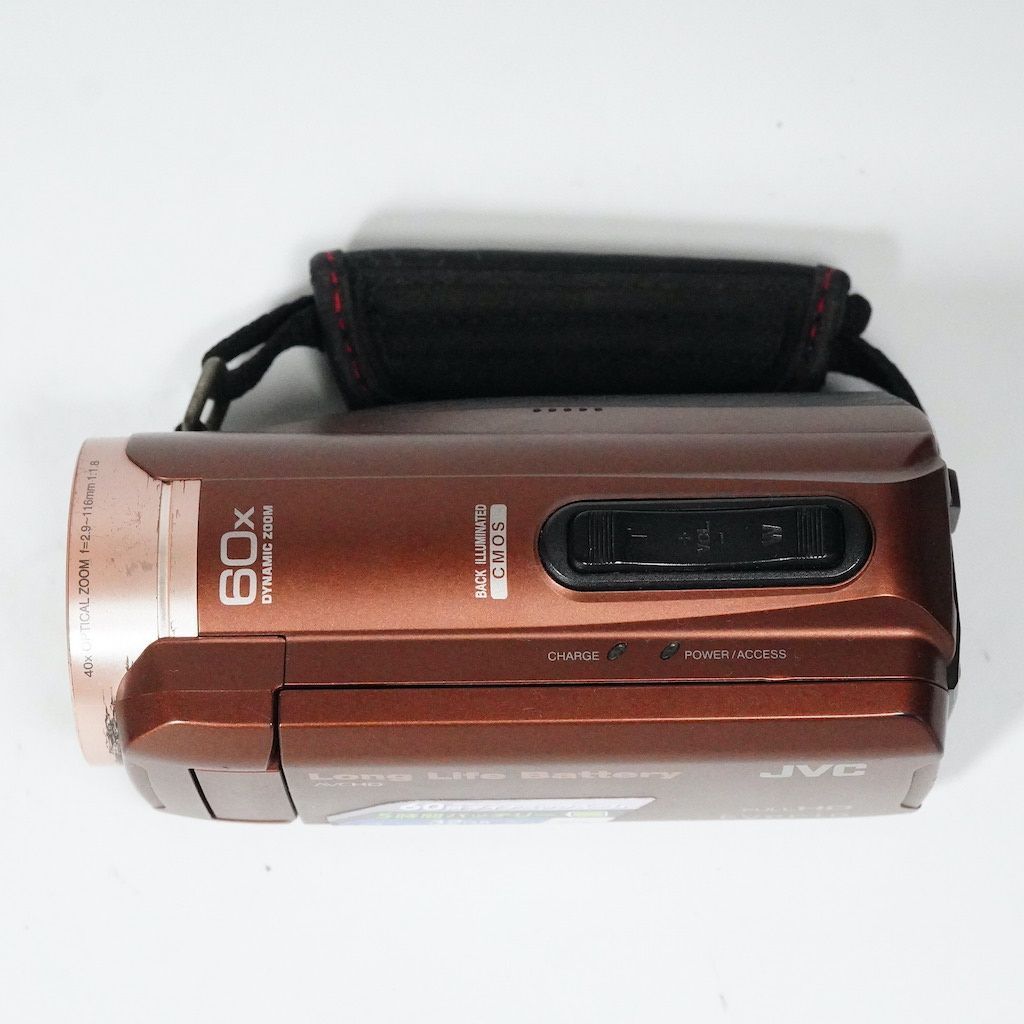 JVC Victor Everio GZ-F100-T ブラウン 動作OK 返金保証 /1991