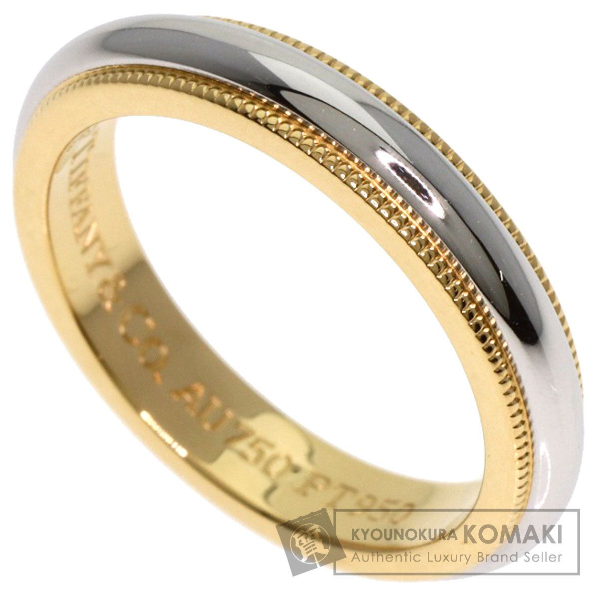 TIFFANY&Co. ティファニー ミルグレイン リング・指輪 PT950