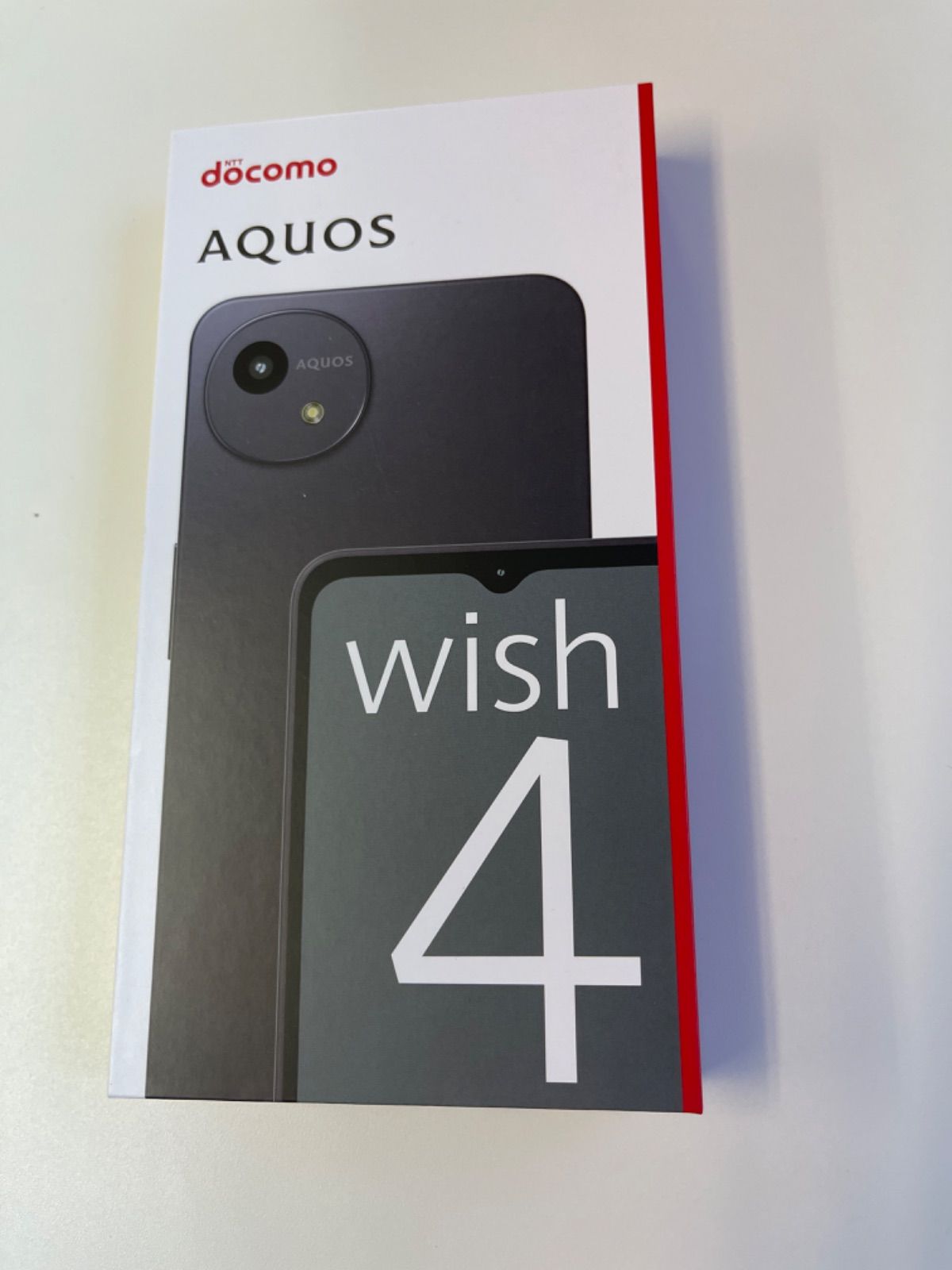 新品　AQUOS wish4 SH-52E ブラック docomoモデル　SIMフリー