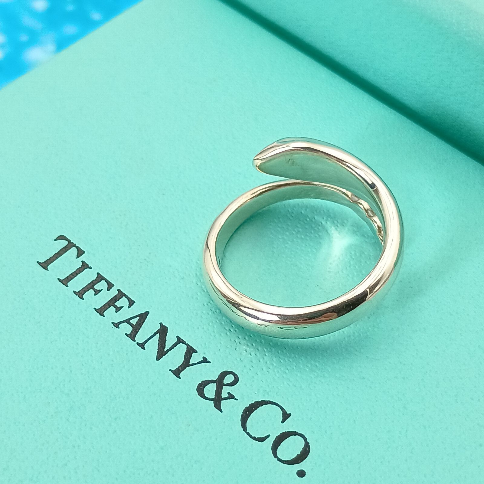 TIFFANY&Co. ティファニー 6号 スネーク リング シルバー925 ヘビ 指輪