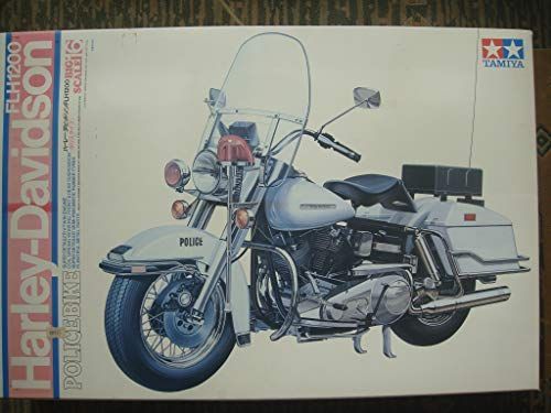 中古】タミヤ 1/6 オートバイシリーズ No.16 ハーレー ポリス