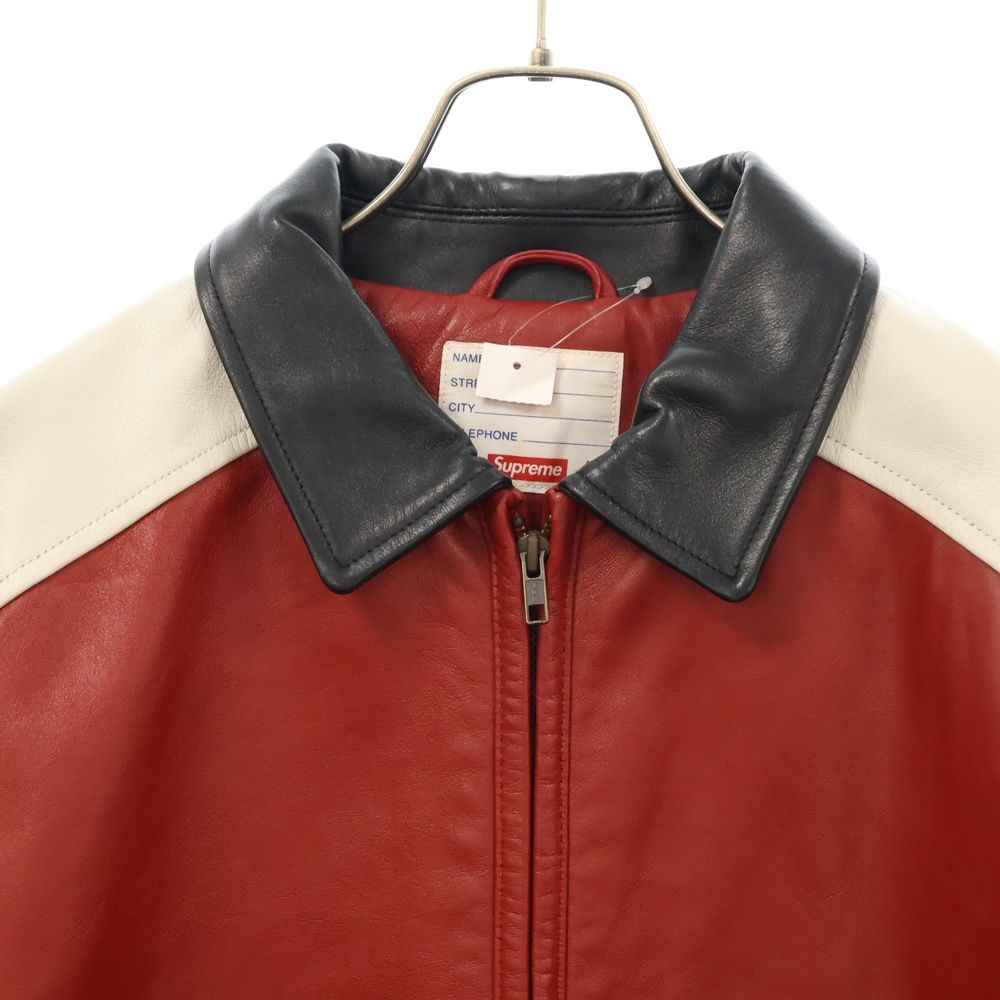 SUPREME (シュプリーム) 18SS Studded ARC Logo Leather Jacket