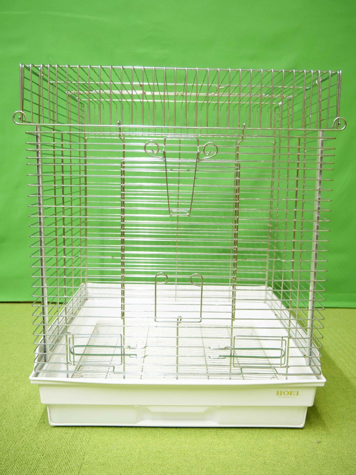 HOEI 465オカメ 短期使用/美品 中型手のりケージ【 歳末処分品特価