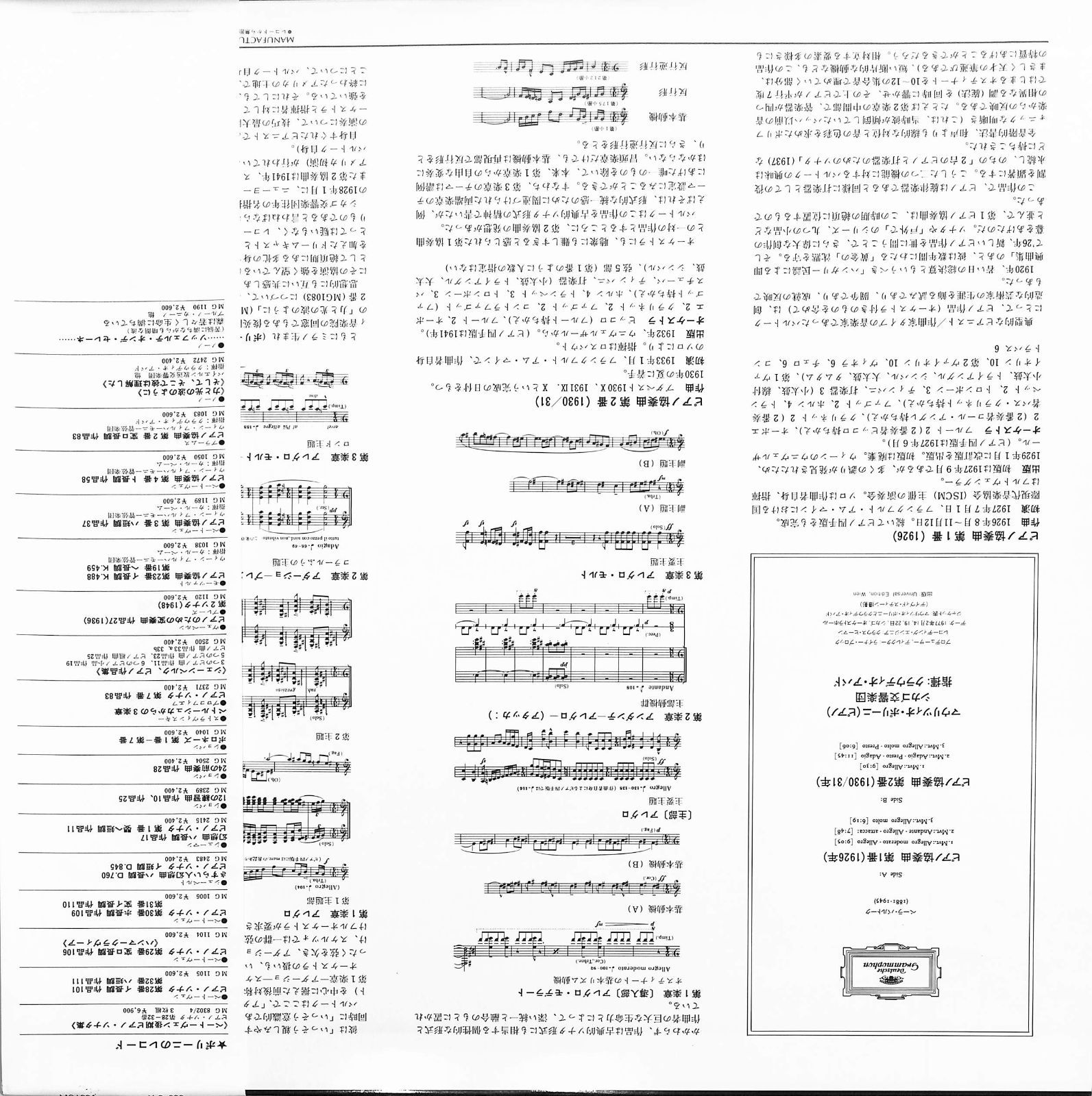 【売約済】ポリーニ&アバド／バルトーク Piano Concerto.1, 2: Pollini(P)abbado / Cso : バルトーク