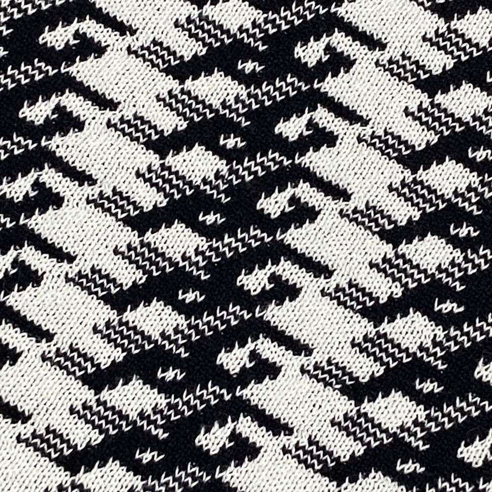 総柄 ネイビー系