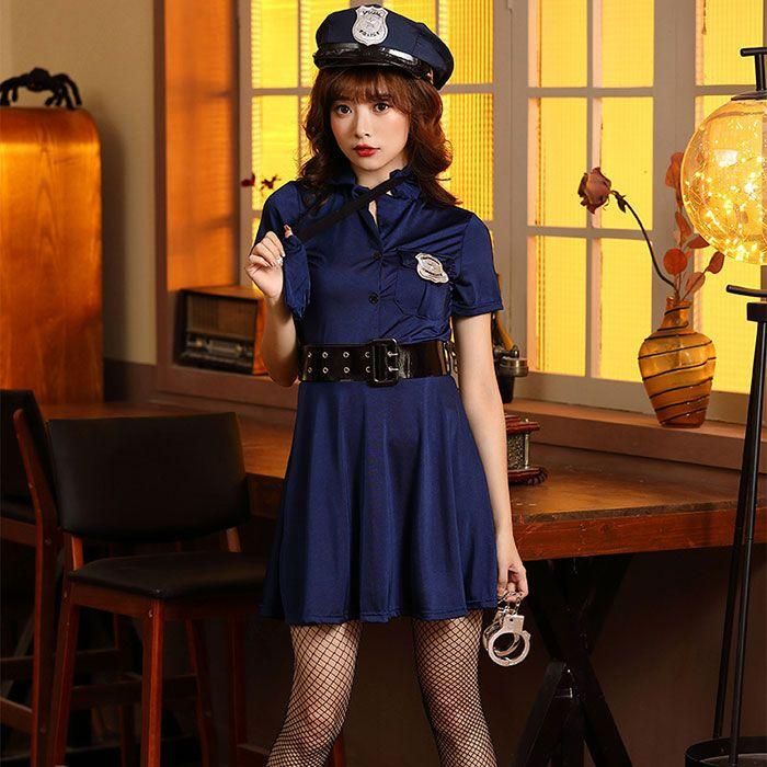 ハロウィン コスプレ レディース ポリス 警察官 警察 仮装 衣装