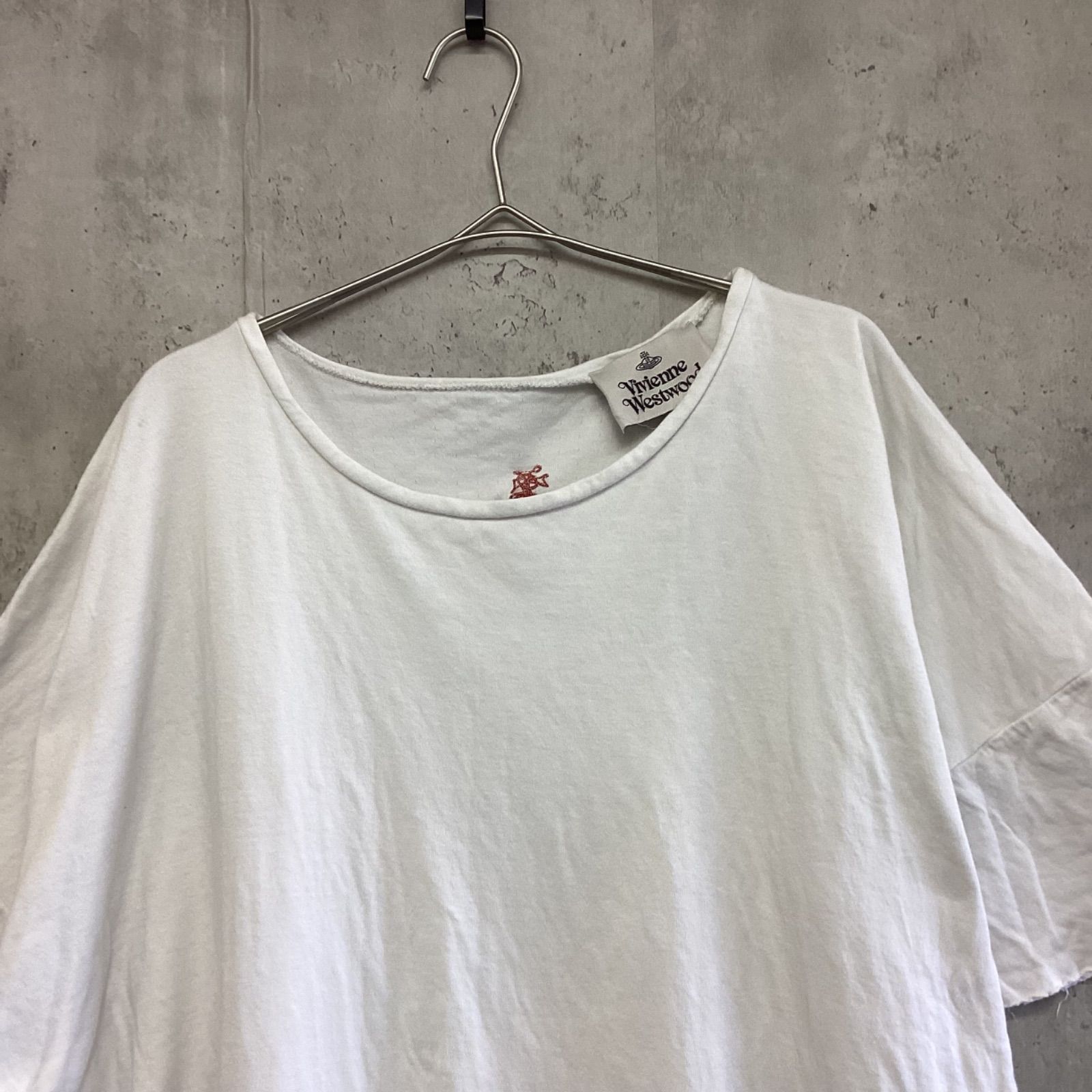 Vivienne Westwood ヴィヴィアンウエストウッド 半袖Tシャツ 白 メンズ 