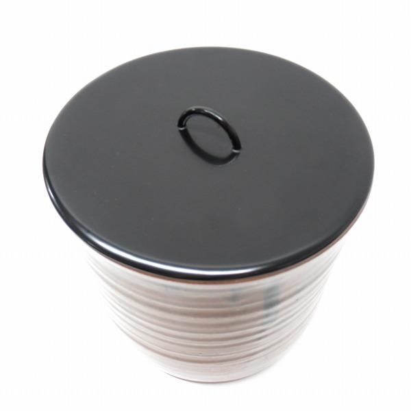 anv 加藤唐三郎造 古瀬戸 上塗蓋付 水指 水差し 茶器 茶道具 陶器