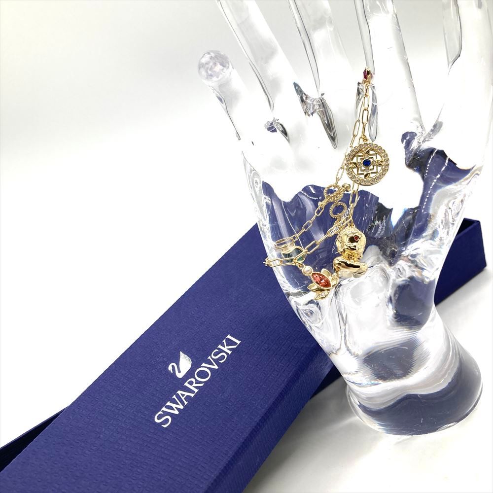 スワロフスキー SWAROVSKI Symbolic Buddha ブレスレット メタルg