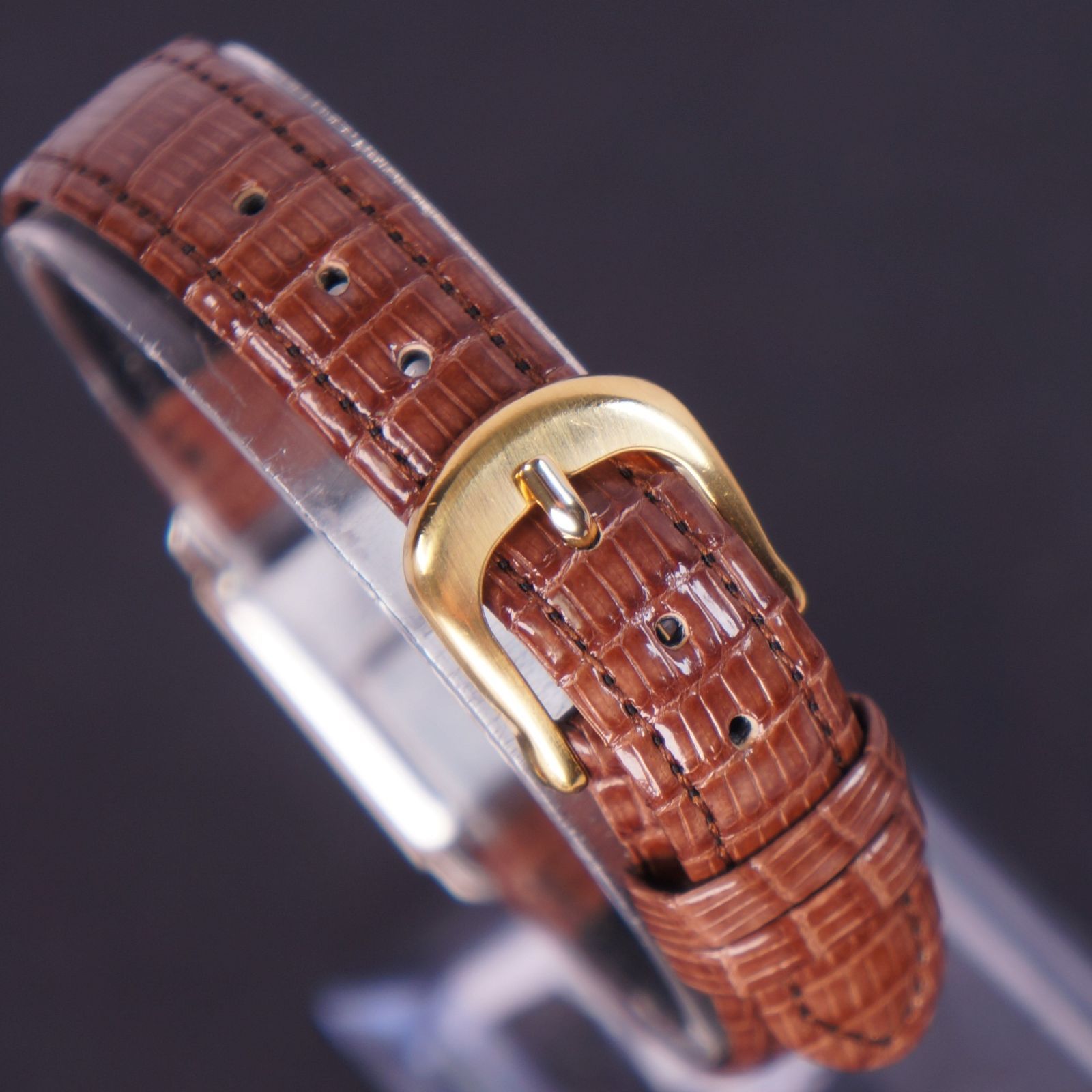 稼働品 新品電池 セイコー ノイエ デュアルタイム クォーツ レディース