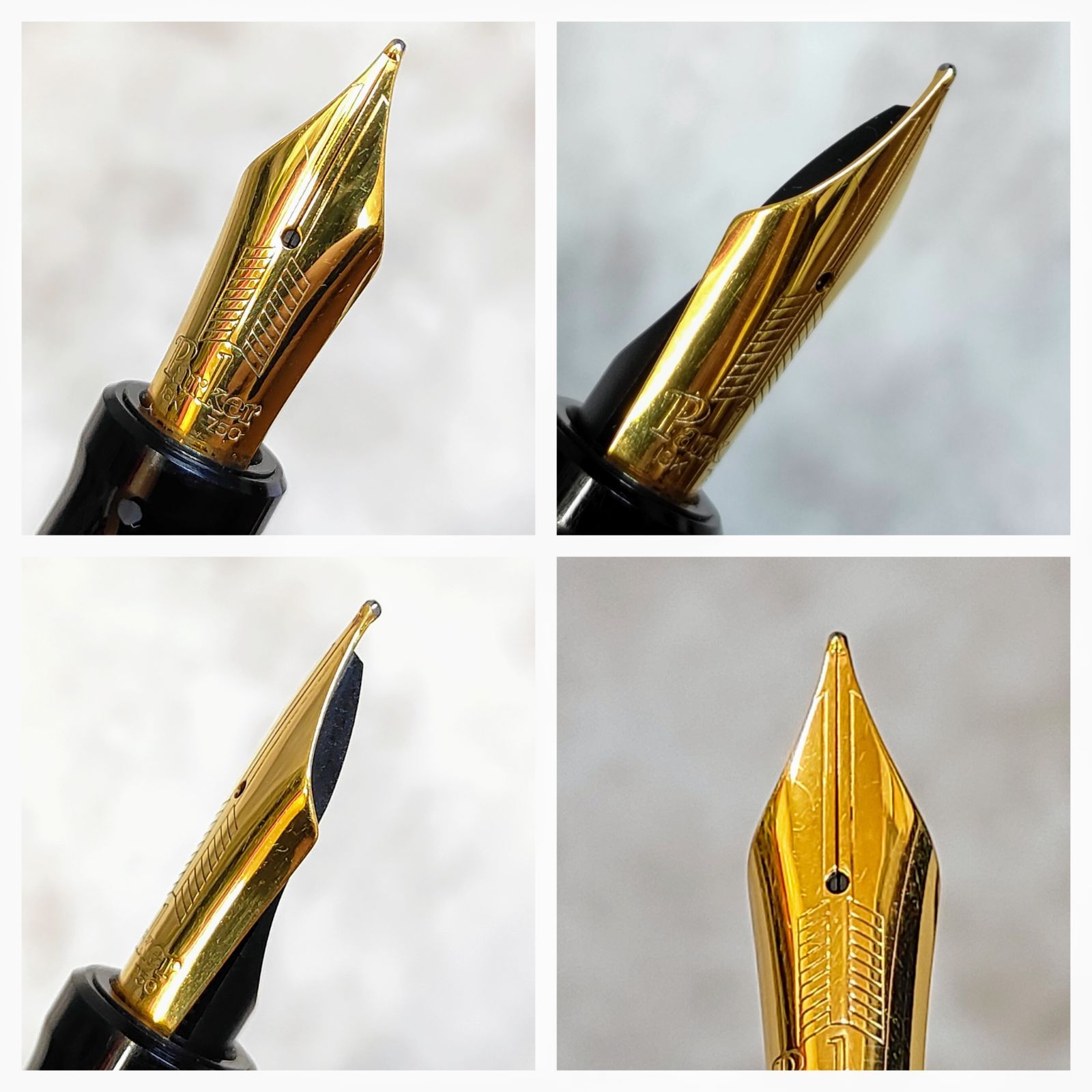美品 無垢K18金】PARKER パーカー 万年筆 リミテッドエディション