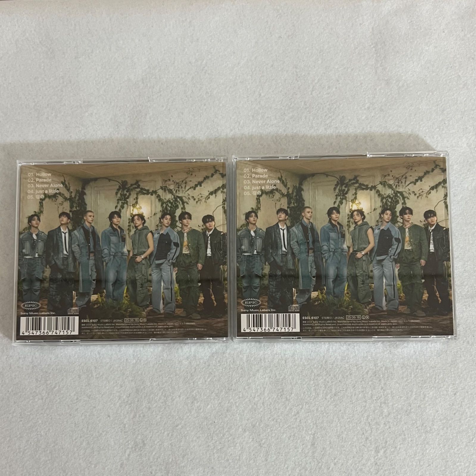 新品未開封⭐︎StrayKids Hollow 通常盤 2枚即日発送　シリアル入り stray kids スキズ Hollow 未開封 シリアル付き 通常盤×2 開封